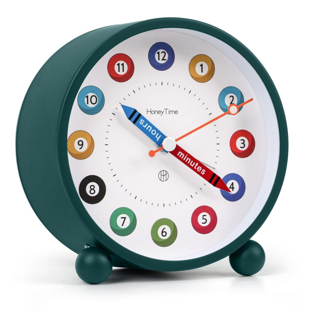 EduGlow Silent Alarm Clock