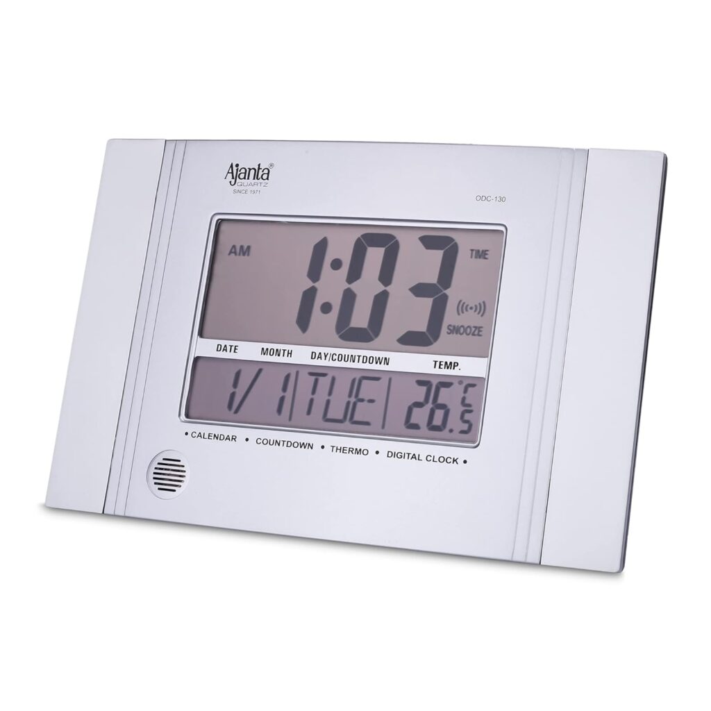 Ajanta Digital Alarm Clock wall