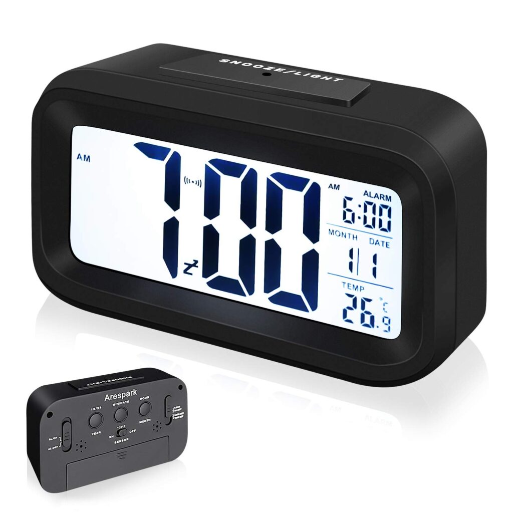 LCD Digital Alarm Clock