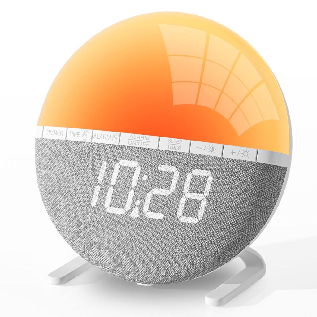 Sunrise Alarm Clock ellow