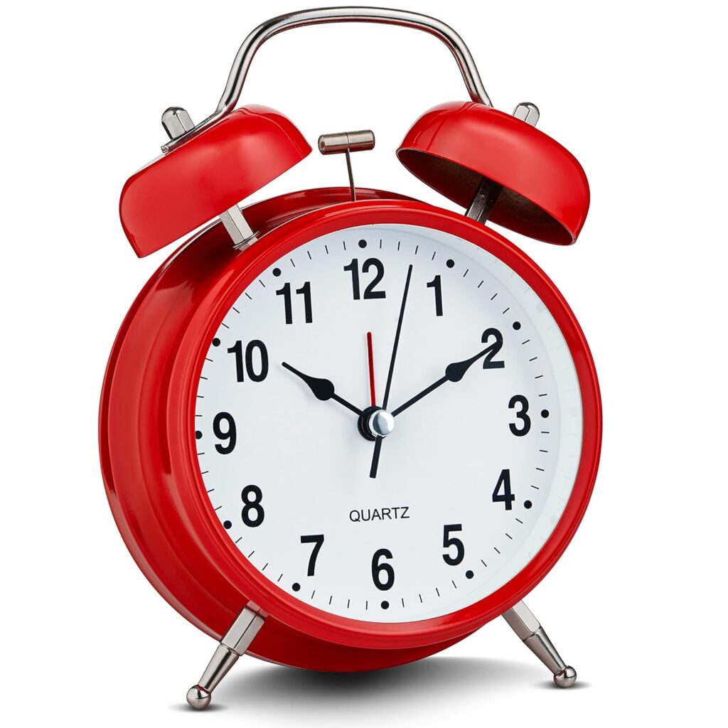 Retro Twin Bell Alarm Clock