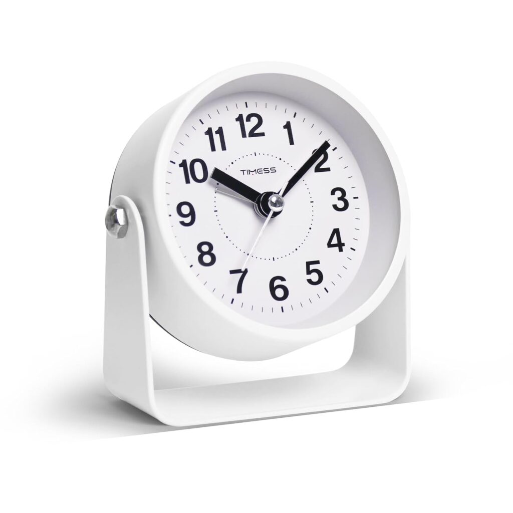 Compact Silent Alarm Clock